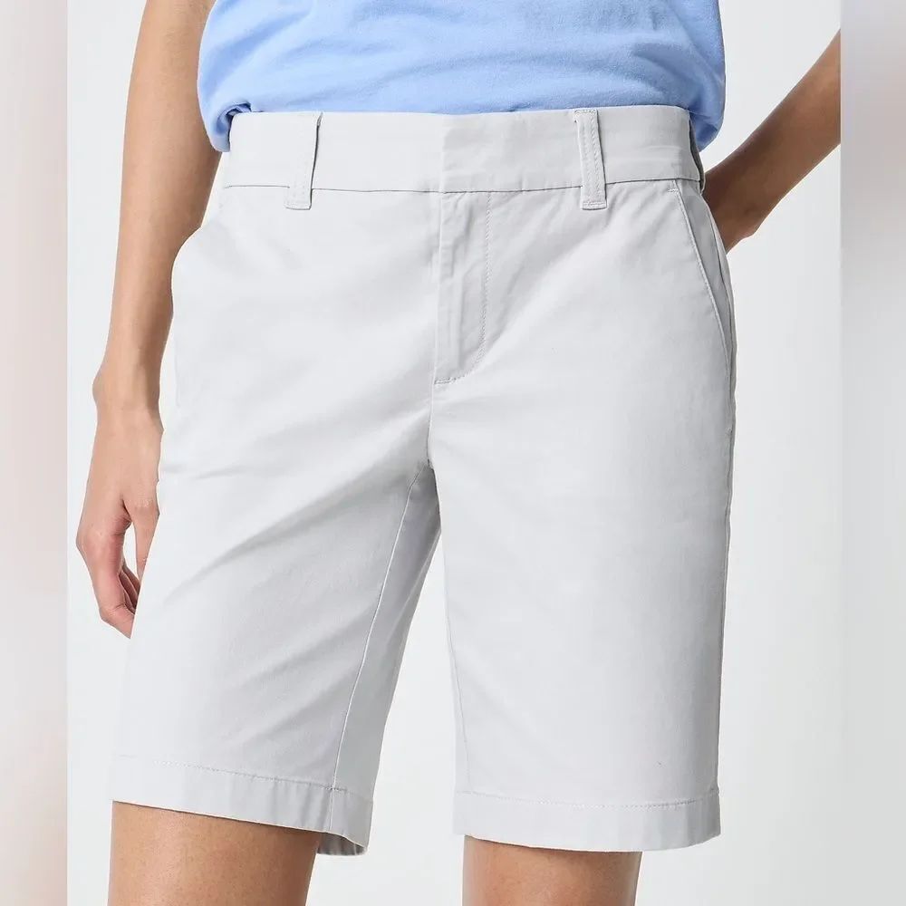 J. Crew 9" Frankie bermuda Chino Bermuda Shorts